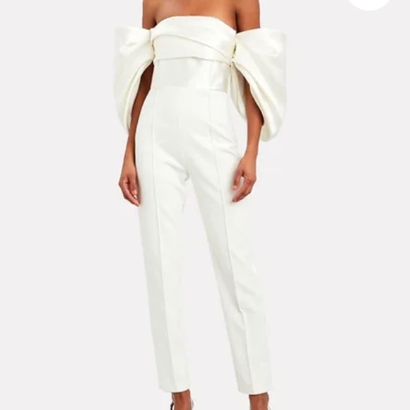 Solace London Kasey Off Shoulder Jumpsuit - Picture 1 of 3